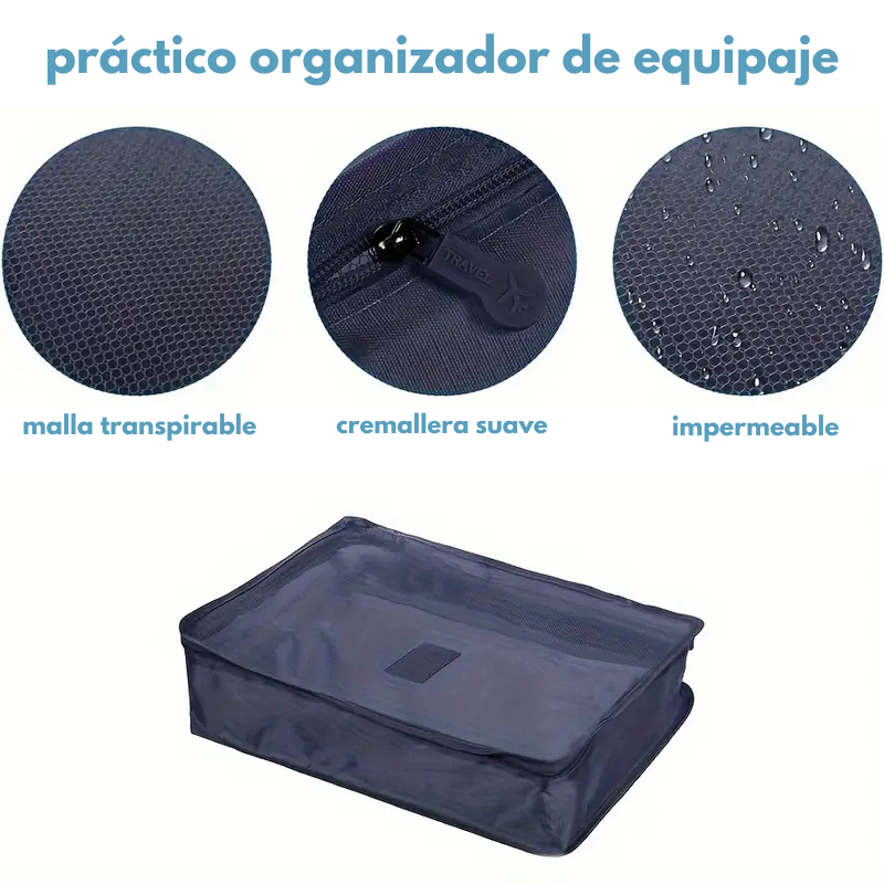 Kit Organizador de Maleta "El Viajero" 7